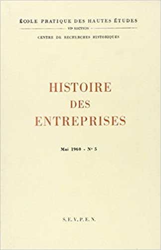 okumak HISTOIRE DES ENTREPRISES 1958-1963 12 FASCICULES. FASC. N 5. LE MARCHE IMPARFAIT (FONDS ANNEE 60)