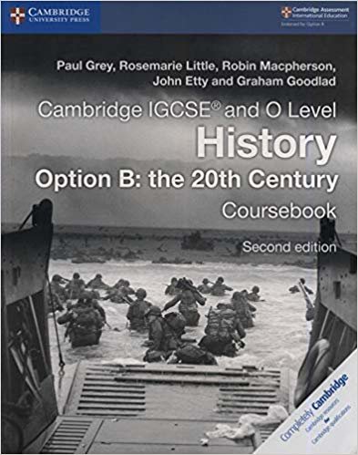 okumak Cambridge IGCSE (R) and O Level History Option B: the 20th Century Coursebook