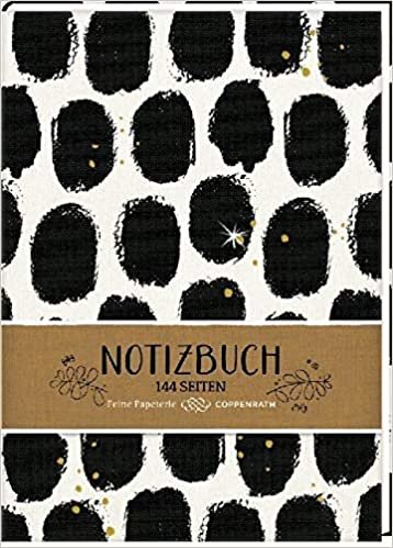 okumak Notizbuch - Punkte (All about black &amp; white)