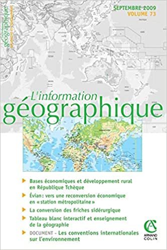 okumak L&#39;information géographique, N° 73 : Géopolitique de l&#39;espace