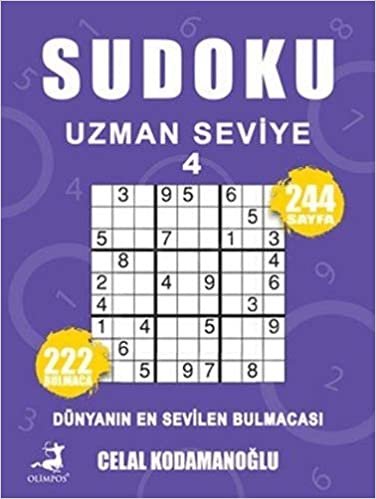 okumak Sudoku Uzman Seviye 4: Dünyanın En Sevilen Bulmacası - 222 Bulmaca