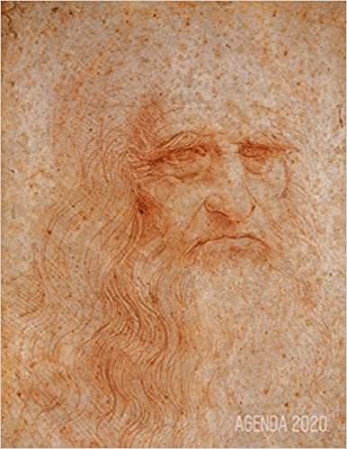 Leonardo da Vinci Agenda Diaria 2020: Autorretrato - Planificador Enero a Diciembre 2020 - 52 Semanas Enero a Diciembre 2020 - Renacimiento Italiano