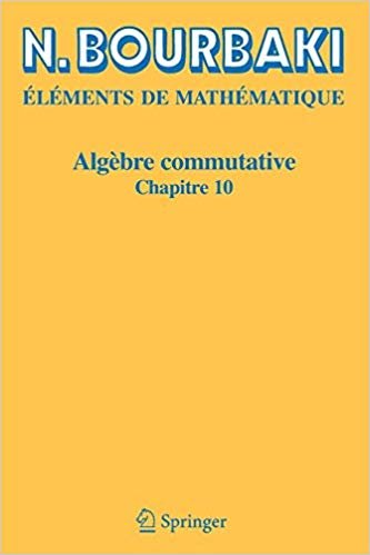 okumak Algebre Commutative : Chapitre 10
