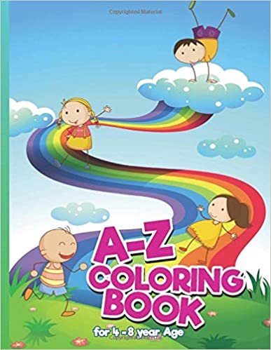 okumak A-Z coloring book for 4- 8 year age: Alphabets coloring Activity Book With Unique Coloring Objects