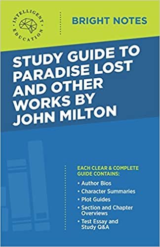 okumak Study Guide to Paradise Lost and Other Works by John Milton