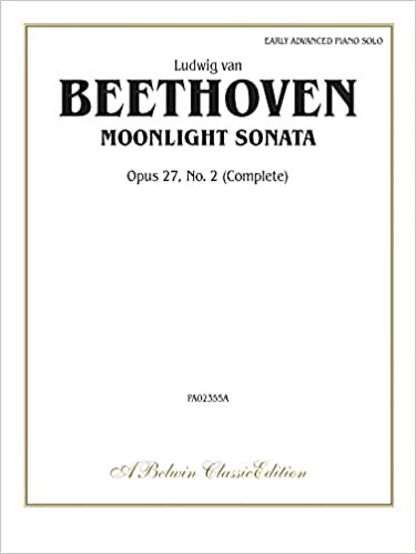 okumak Moonlight Sonata, Op. 27, No. 2 (Complete) (Belwin Classic Library)