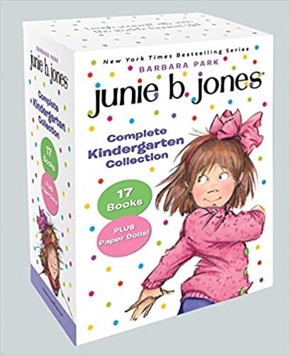 okumak Junie B. Jones Complete Kindergarten Collection: Books 1-17 with paper dolls in boxed set: Books 1-17 Plus Paper Dolls!