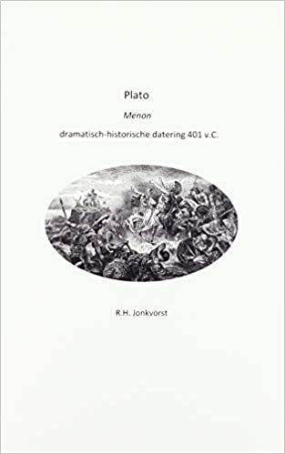 okumak Plato Menon dramatisch-historische datering 401 v.C.