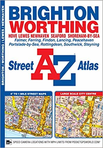 okumak Brighton and Worthing Street Atlas