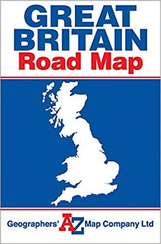 okumak Great Britain Road Map 2016 (Road Atlas)
