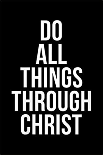 okumak Womens I Can Do All Things Through Christ V-neck: Journal, Lined Notebook, 120 Blank Pages, Journal, 6x9 Inches, Matte Finish Cover