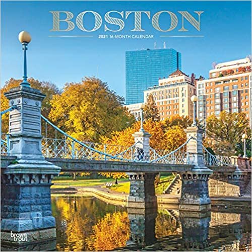 okumak Boston 2021 - 16-Monatskalender: Original BrownTrout-Kalender [Mehrsprachig] [Kalender] (Wall-Kalender)