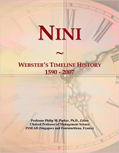 okumak Nini: Webster&#39;s Timeline History, 1590 - 2007