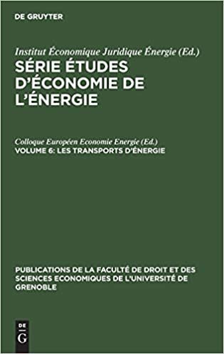 okumak Les Transports d&#39;Énergie (Publications de la Faculte de Droit Et Des Sciences Economiq)