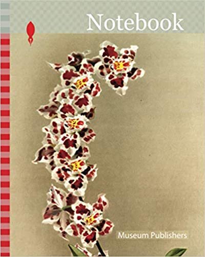 okumak Notebook: Orchid, Odontoglossum crispum mundyanum, Sander, F. (Frederick), 1847-1920, Author, Moon, H. G, Artist, Leutzsch, Gustav, Lithographer