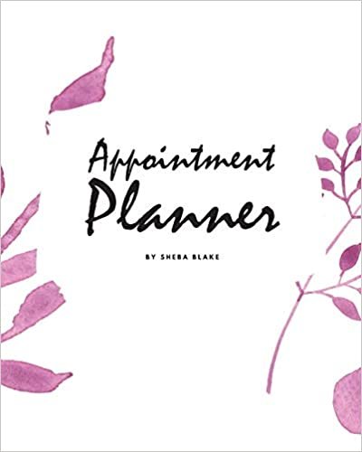 okumak Daily Appointment Planner (8x10 Softcover Log Book / Tracker / Planner)