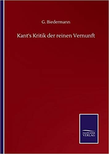 okumak Kant&#39;s Kritik der reinen Vernunft