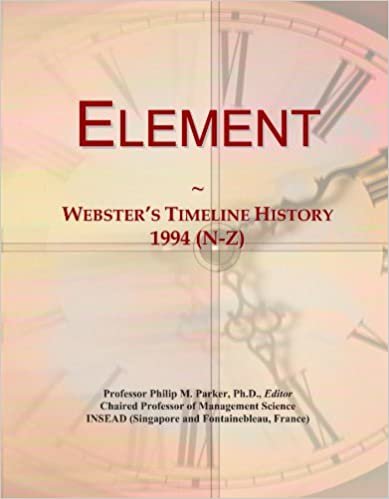 okumak Element: Webster&#39;s Timeline History, 1994 (N-Z)