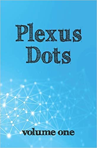 okumak Plexus Dots Volume One: Creative Dot to Dot Doodling, 5.25&quot; x 8&quot;, Cream Colored Paper
