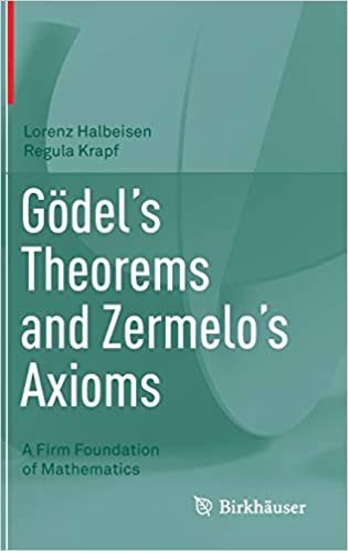 okumak Gödel&#39;s Theorems and Zermelo&#39;s Axioms: A Firm Foundation of Mathematics