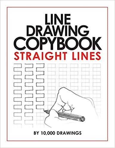 okumak Line Drawing Copybook Straight Lines