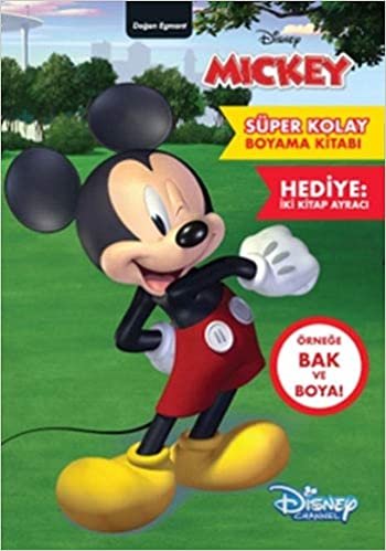 okumak Disney Mickey - Süper Kolay Boyama Kitabı