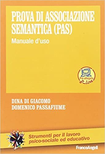 okumak Prova di associazione semantica (PAS). Manuale d&#39;uso
