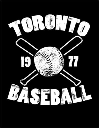 okumak Toronto Baseball: Vintage and Distressed Toronto Baseball Notebook for Baseball Lovers