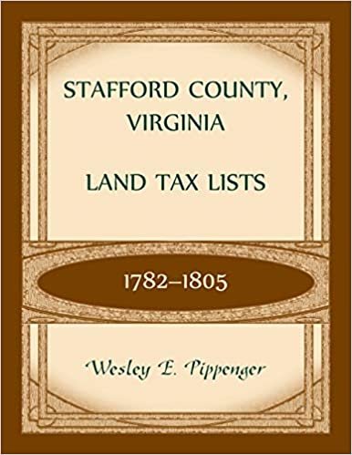 okumak Stafford County, ia Land Tax Lists, 1782-1805