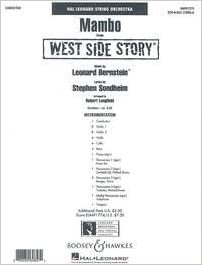 okumak Mambo: aus West Side Story. Streichorchester, Schlagwerk und Klavier. Partitur. (Hal Leonard String Orchestra)