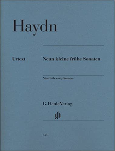 okumak Nine little early Sonatas Hob. XVI:1, 3, 4, 7-10, G1, D1 - piano - (HN 645)