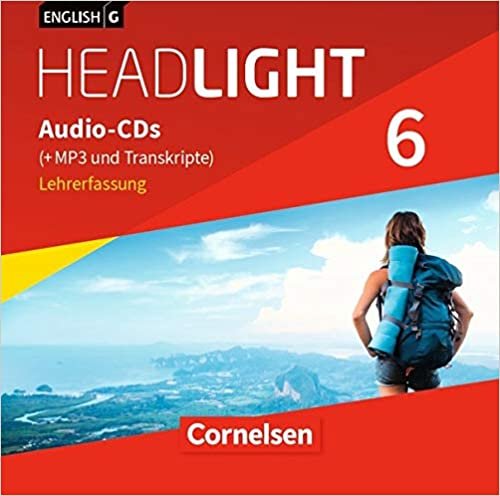 okumak English G Headlight - Allgemeine Ausgabe: Band 6: 10. Schuljahr - Audio-CDs (Vollfassung): Audio-Dateien auch als MP3