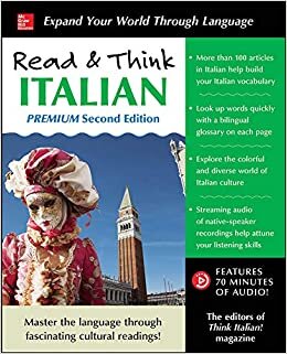 okumak Read &amp; Think Italian, Premium Second Edition