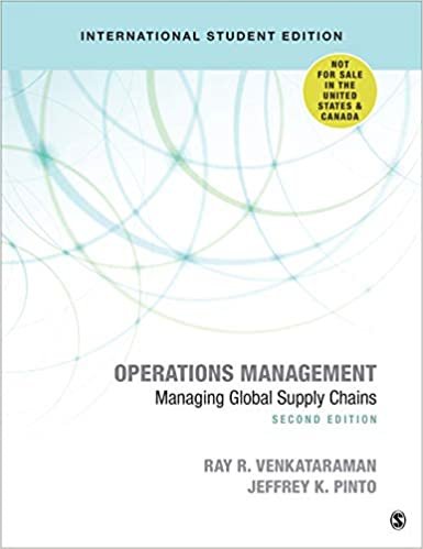 okumak Venkataraman, R: Operations Management - International Stude