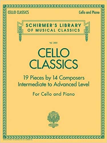 okumak Cello Classics Intermediate To Advanced Level Cello/Piano