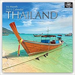 okumak Thailand 2021 - 16-Monatskalender: Original The Gifted Stationery Co. Ltd [Mehrsprachig] [Kalender] (Wall-Kalender)