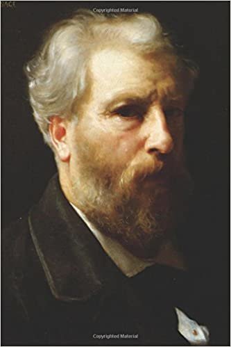 okumak &quot;Self Portrait Presented to M. Sage&quot; by William-Adolphe Bouguereau - 1886: Journ (Art of Life Journals)