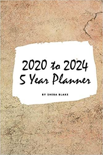 okumak 2020-2024 Five Year Monthly Planner (Small Softcover Calendar Planner)
