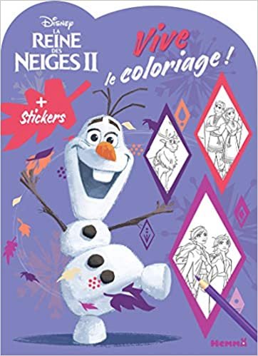 okumak Disney La Reine des Neiges 2 - Vive le coloriage ! (Olaf)