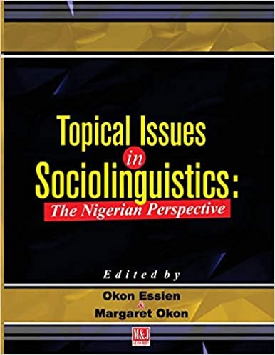 okumak Topical Issues in Sociolinguistics