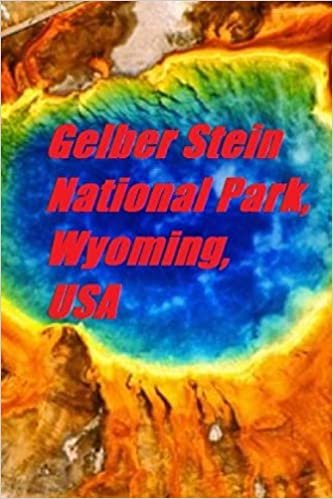 okumak Gelber Stein National Park, Wyoming, USA