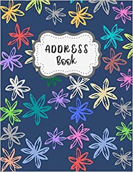 okumak Address Book: 8.5x11 Contact Address Organizer | A-Z Alphabetical Index Address Notebook Journal