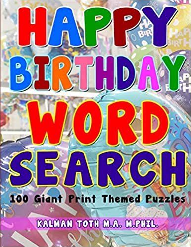 okumak Happy Birthday Word Search