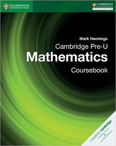 okumak Cambridge Pre-U Mathematics Coursebook