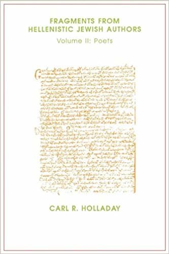 okumak Fragments from Hellenistic Jewish Authors: Volume II, Poets [paperback] Carl R. Holladay