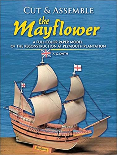 okumak Cut and Assemble the Mayflower: A Full-color Paper Model (Cut Assemble)