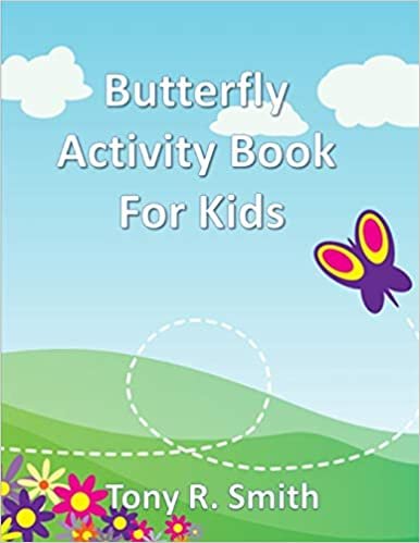 okumak Butterfly Activity Book for Kids