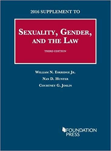 okumak Sexuality, Gender, and the Law