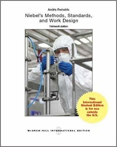 okumak Niebel s Methods, Standards, &amp; Work Design