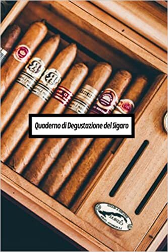 okumak Quaderno di Degustazione del Sigaro: Quaderno di Degustazione del Sigaro da completare con 53 carte (106 pagine) per i sigari cubani da fumare / ... di Degustazione del Sigaro | Regalo Ideale